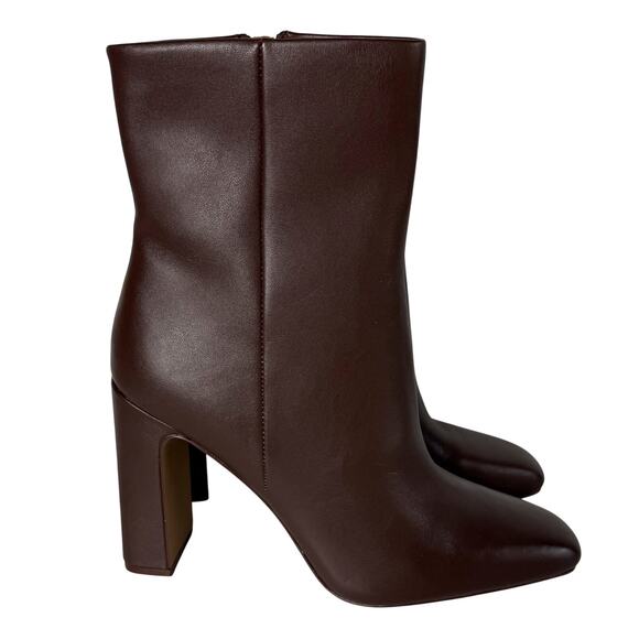 Steve Madden Allison Ankle Boots Womens 11 Brown Leather Preppy Academia Fall - Picture 1 of 7